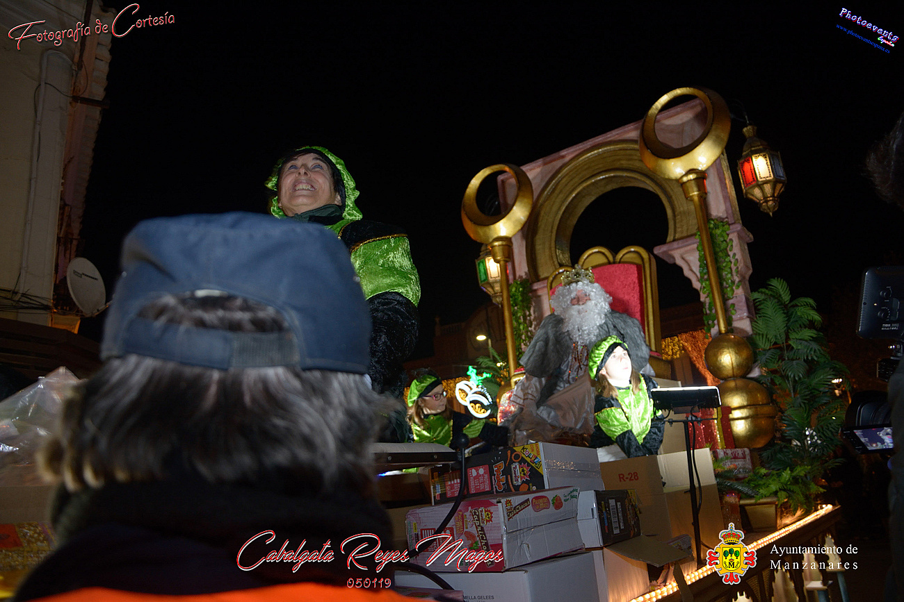 Cabalgata de Reyes 2019 en Manzanares